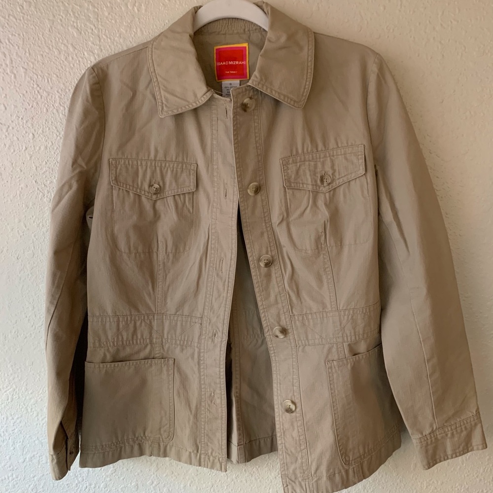 Lightweight Jacket, Khaki Colored, Small, Like New